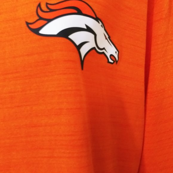 NFL TEAMS BRONCOS NIKE DRI-FIT ORANGE TOP - Picture 6 of 8